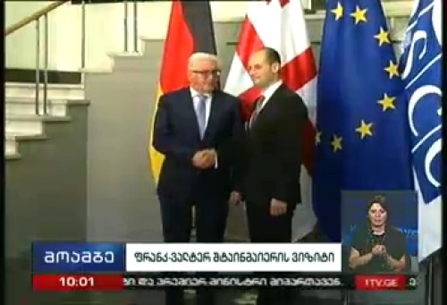 Georgian and German Foreign Ministers held a meeting