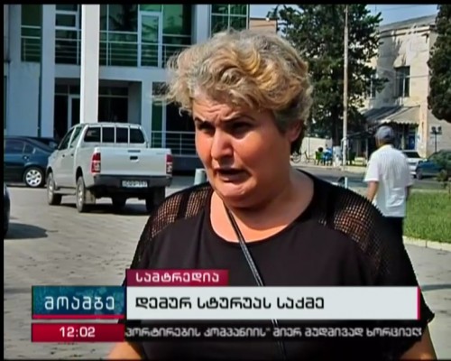Charged person into Demur Sturua’s case goes on hunger strike