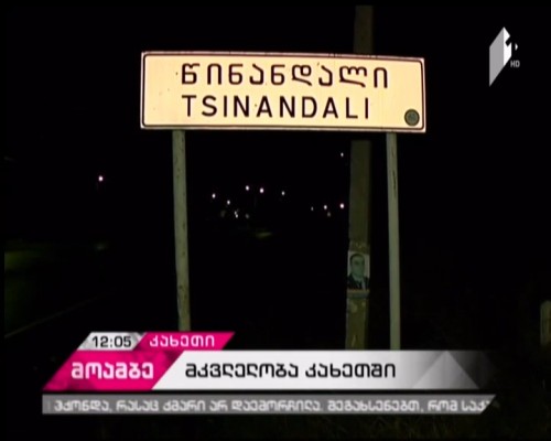Man kills former wife in Tsinandali