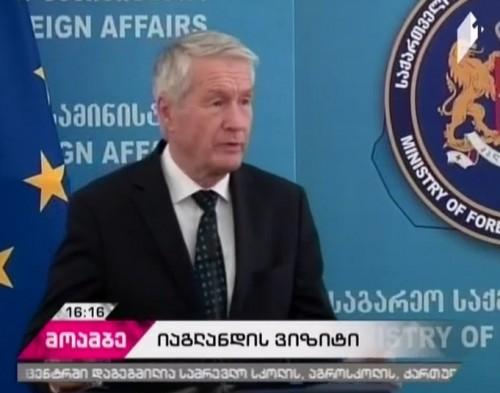 Thorbjørn Jagland: CoE works actively to build confidence with Abkhazians and Ossetians