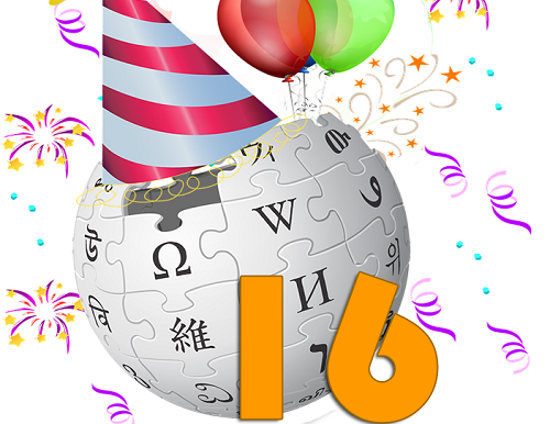 ვიკიპედია 16 წლისაა