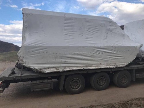 National Movement: Trucks with Russian plate numbers observed in Bolnisi 