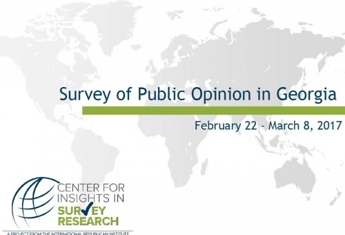 IRI publishes results of political and public survey