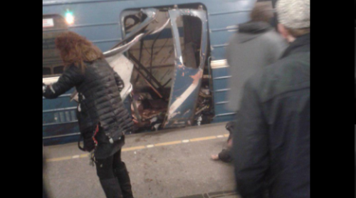 St. Petersburg metro blast leaves at least 10 killed