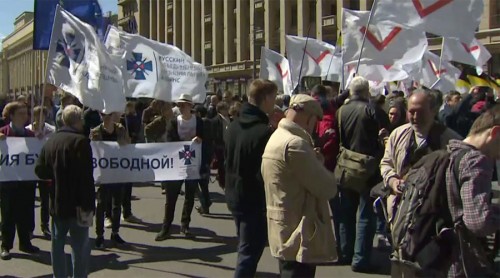 Russian opposition rallies in Moscow