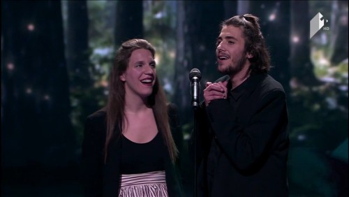 The winning performance of Salvador and Luísa Sobral from Portugal 