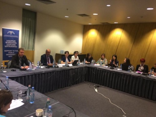  Public Defender of Georgia presented a special report on the rights of persons with disabilities