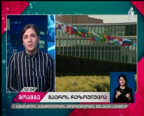 UN General Assembly adopts Georgia’s resolution on IDPs