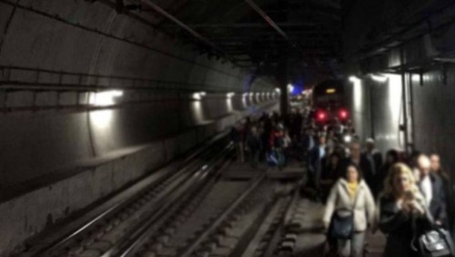 New York City subway train derails, 34 injured