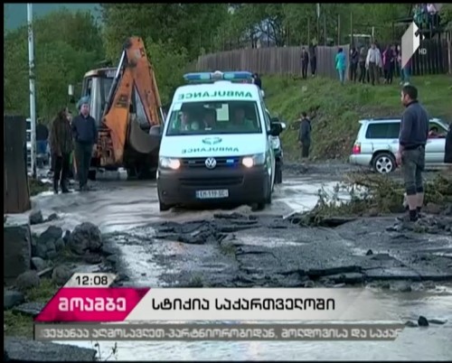 დატბორილი ქუჩები, დახოცილი ფრინველი, განადგურებული მოსავალი - ძლიერმა წვიმამ საქართველოში პრობლემები შექმნა 