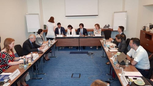 NDI delegation members met with representatives of Georgian Dream Party