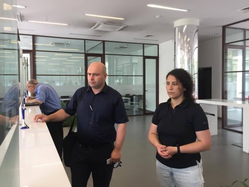 Wife of Afgan Mukhtarli being questioned