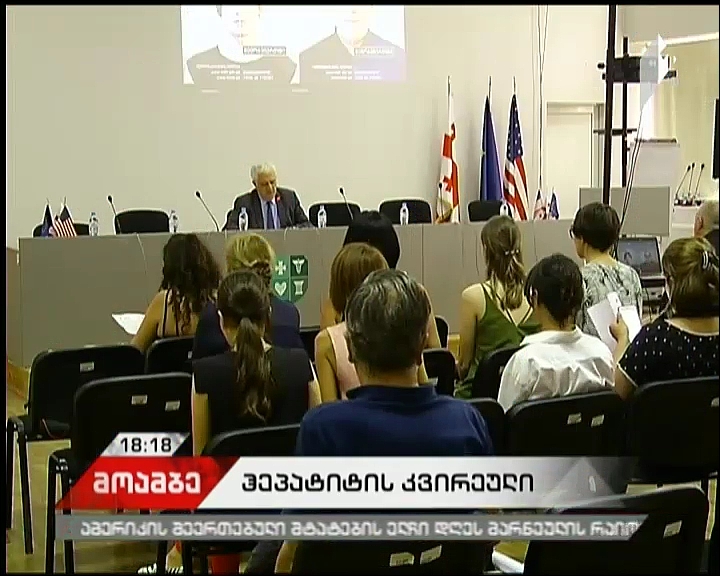 ამირან გამყრელიძე - ქვეყანაში 150 ათასამდე ადამიანია, რომელსაც ქრონიკული C ჰეპატიტის ინფექცია აქვს