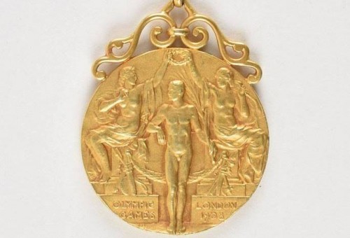 ბოსტონში 1908 წლის ოლიმპიადის ოქროს მედალი გაიყიდება