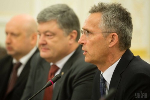 იენს სტოლტენბერგი - ნატო უკრაინის გვერდით დგას და არასდროს შეეგუება რუსეთის მიერ ყირიმის უკანანონო ანექსიას
