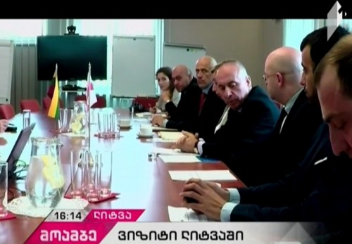 გარემოს დაცვის სამინისტროს დელეგაციის ვიზიტი ლიტვაში 