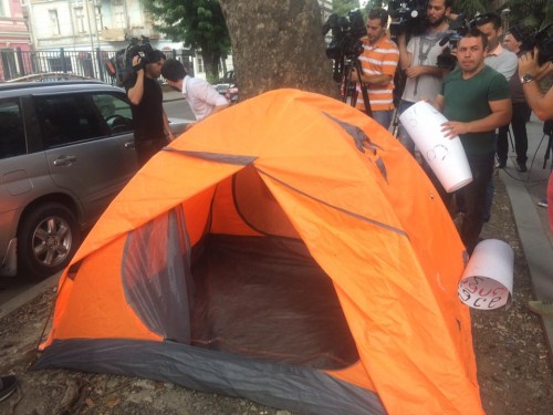 Two workers of Georgian Railway go on hunger strike