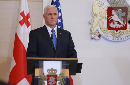 We will continue to work closely with Georgian government in order Georgia to become a NATO member one day - Mike Pence