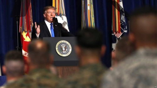 Donald Trump warns against hasty withdrawal from Afghanistan