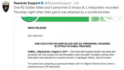 Suicide attack hits NATO convoy in Kandahar