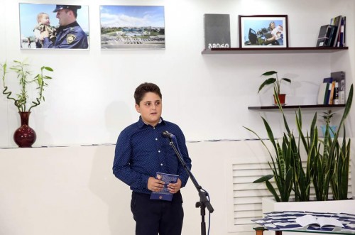 დაღუპული პოლიციელის, ბექა მარგიშვილის ლექსების კრებულის პრეზენტაცია გაიმართა