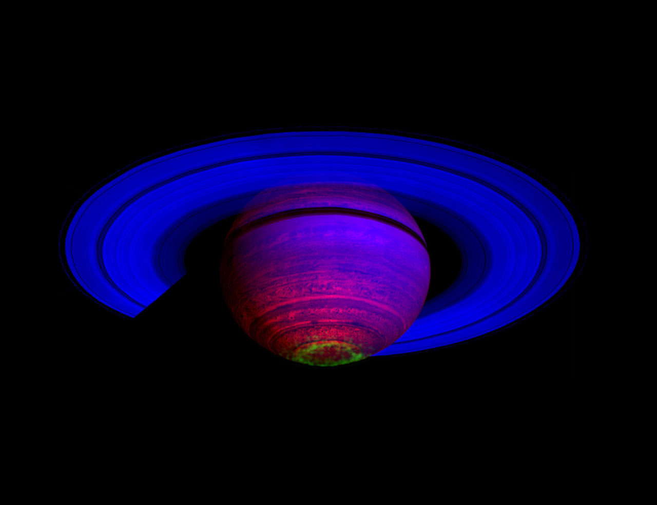 კასინიმ სატურნზე „სინათლის აჩრდილისებრი ფარდები“ შენიშნა [ვიდეო] 
