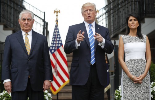 Donald Trump not ruling out military option for Venezuela