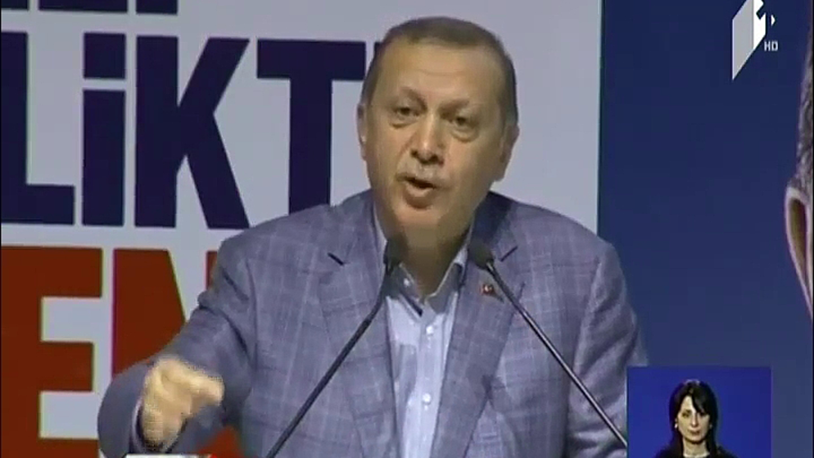Turkey's Erdogan claims Germany abetting terrorists