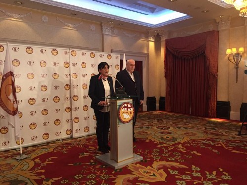 Alliance of Patriots presents Irma Inashvili as Mayoral Candidate