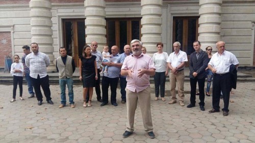 Gogi Tsulaia, Kutaisi mayoral candidate nominated majoritarian candidates for Sakrebulo