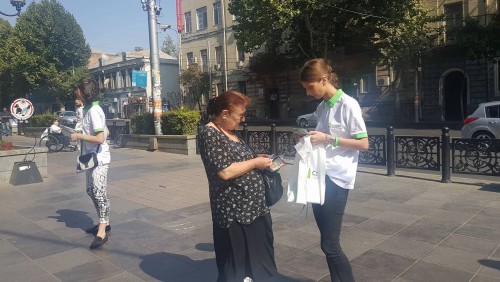 „იპოვე შენი თავი, იპოვე შენი უბანი“ - ცესკო-ს წარმომადგენლებმა საინფორმაციო კამპანია გამართეს