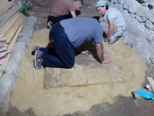 Grave discovered in Kalauri village inspected by specialists