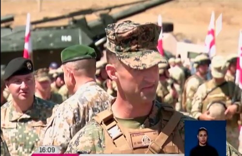 1,500 soldiers from 7 countries - military exercises at Orpholo Polygon 