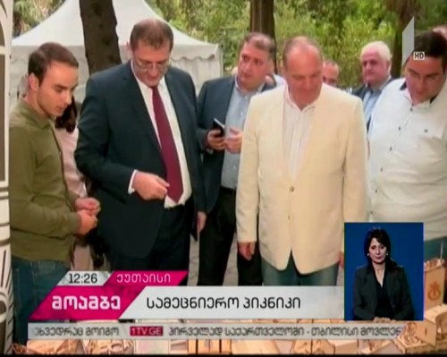 ქუთაისის ცენტრალურ პარკში სამეცნიერო პიკნიკი გაიმართა