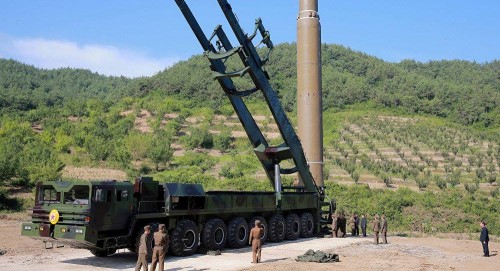 North Korea seen moving missiles from development center: South Korean broadcaster