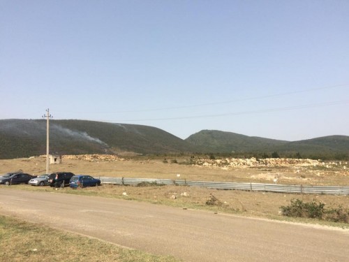 თერჯოლის სოფელ ნახშირღელეში ხანძარი ლოკალიზებულია