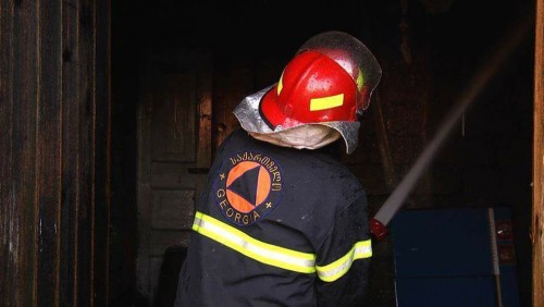 House set ablaze in Zugdidi