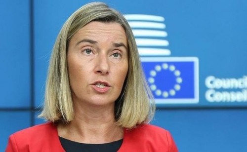 Federica Mogherini says Turkey still EU candidate country 