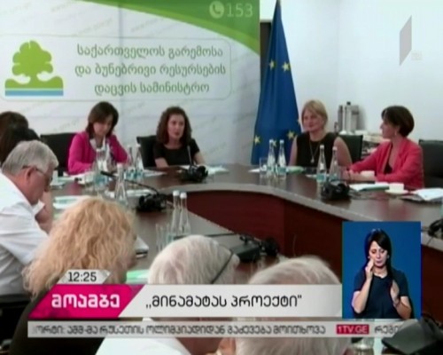 გარემოს დაცვის სამინისტროში „მინამატას პროექტის“ შემაჯამებელი შეხვედრა გაიმართა