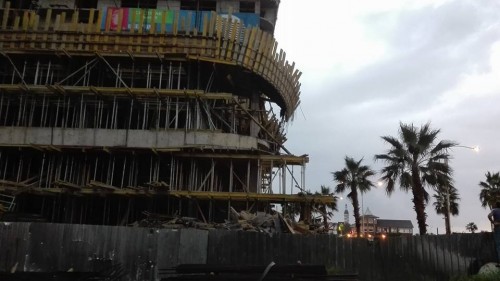 Five people injured in collapsing incident of building in Batumi