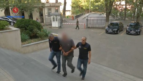 One person detained on drug related crime
