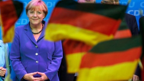 Angela Merkel wins fourth term but AfD makes gains, exit poll says