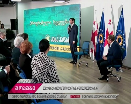 კახა კალაძე მედიცინის სფეროს წარმომადგენლებს შეხვდა