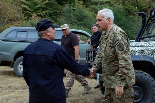 Giorgi Mgebrishvili held meeting at field operations center