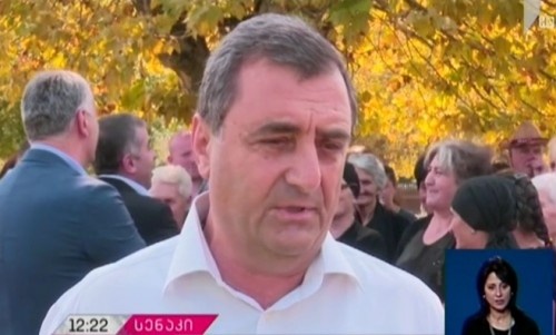 Senaki mayoral candidate of European Georgia met with the residents of Samegrelo region