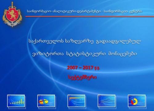 შსს-ს მონაცემებით, სექტემბერში ქვეყანაში 763 729 ვიზიტორი შემოვიდა