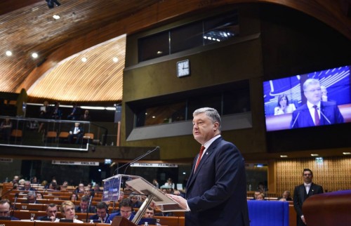 Poroshenko answered President of Czech Republic for a proposal to sell Crimea