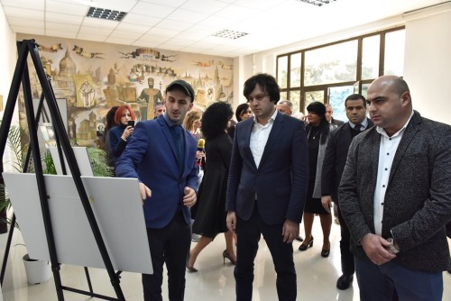 ეროვნული ბიბლიოთეკის განახლებული მეექვსე კორპუსი დღეს გაიხსნა