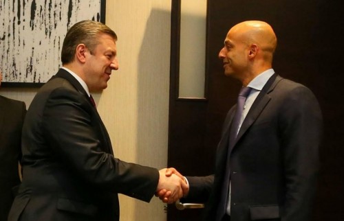 გიორგი კვირიკაშვილი ჯეიმს აპატურაის შეხვდა