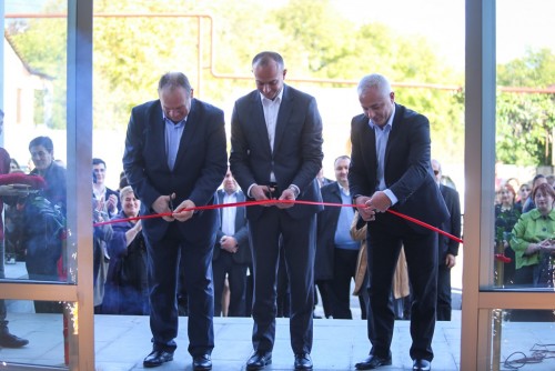 საჩხერეში ახალი სამუსიკო სკოლა და საბავშვო ბიბლიოთეკა გაიხსნა